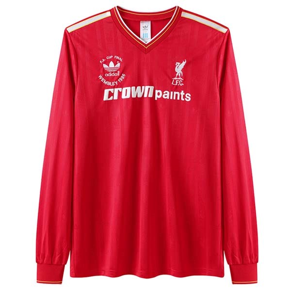 Tailandia Camiseta Liverpool Primera Equipo ML Retro 1985/86